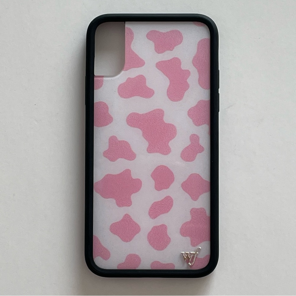 UO x Wildflower Pink Moo iPhone Xs/X Case